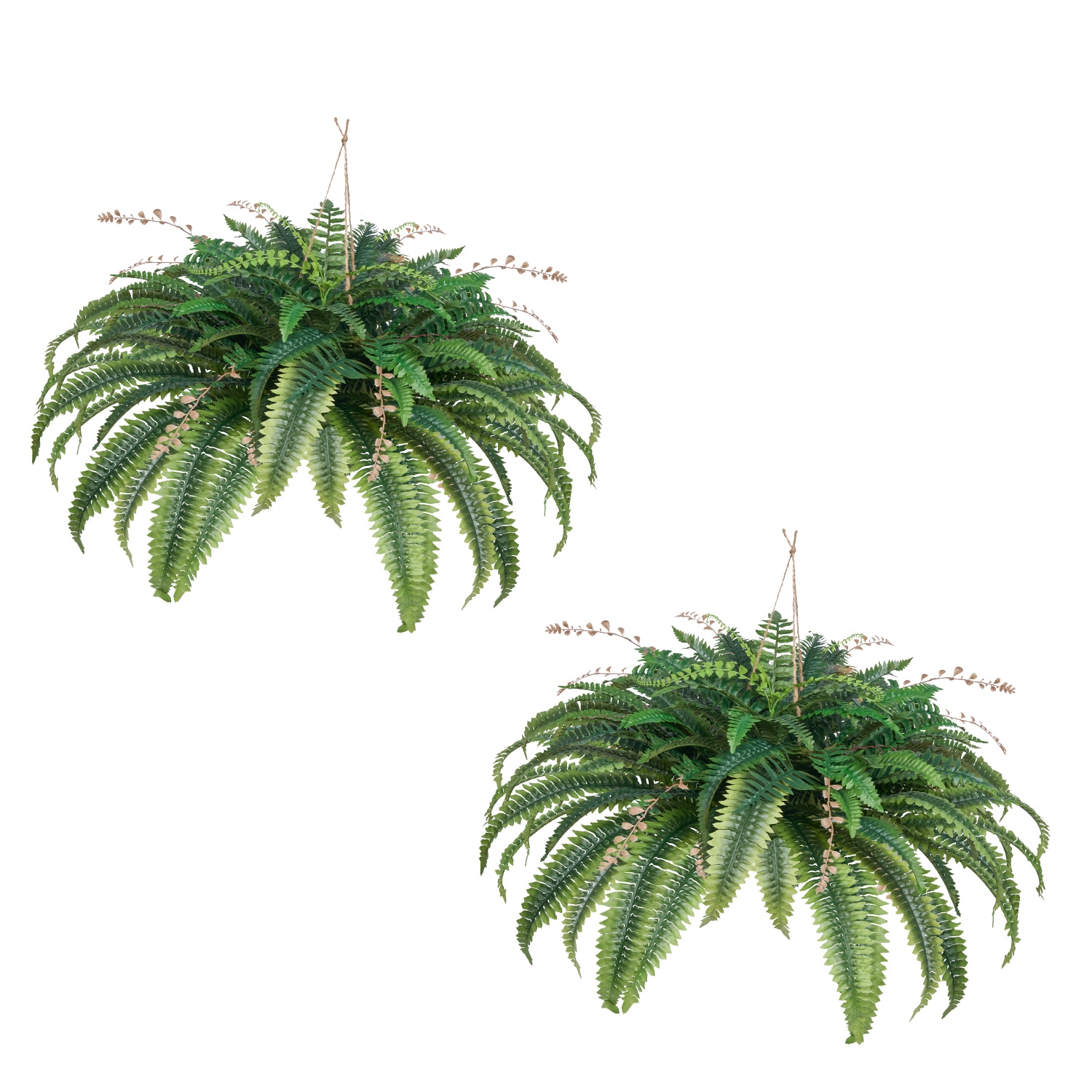 Artificial Ferns, Natural Spread Diameter 37-41 Inch, Large Hanging Boston Ferns, Sunlight Resistant Plant Wall Decor With 80 Branches And Flowerpot, Fern For Home Office Outdoor_maomaolike.com
